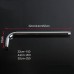 Leoie Wall Shower Head Extension Bend Pipe Tube Long Stainless Steel Arm Bathroom Home Shower Rod - B07FQM2V6W